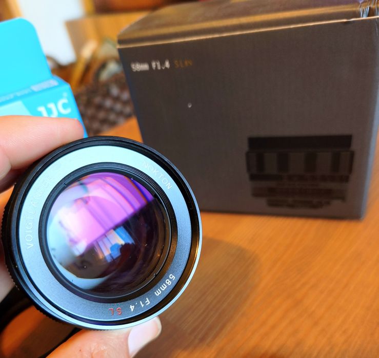 voigtlander nokton 58mm f/1.4 SL II n