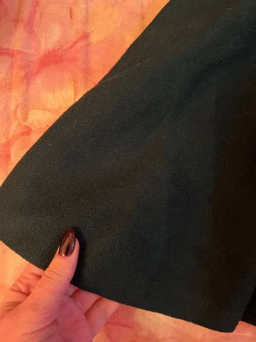 Юбка солнцеклеш, цвет зеленый .