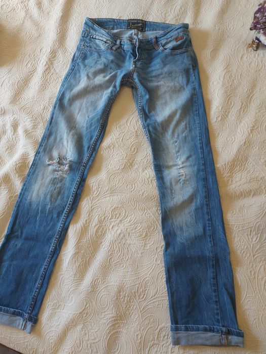Calça ganga Stradivarius 38