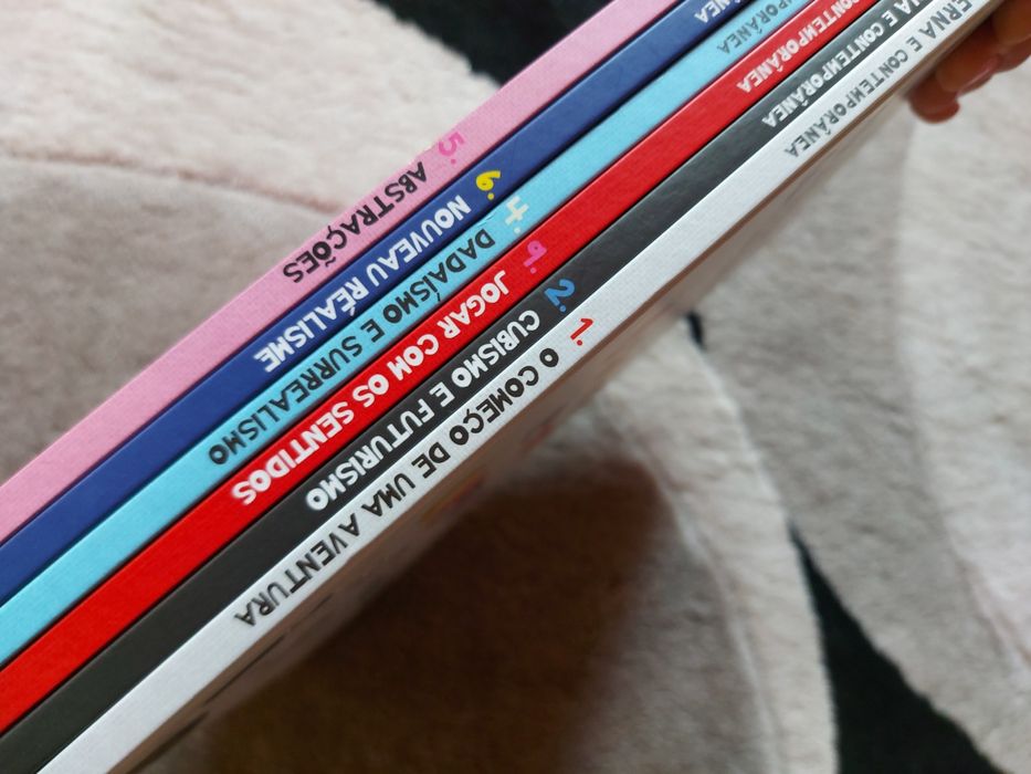 Coleção de 6 livros de Arte Moderna e Contemporânea