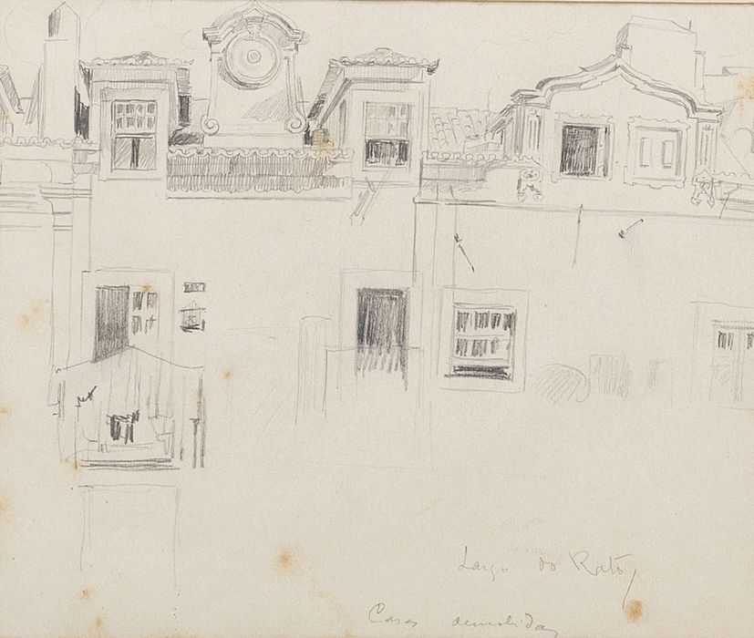 Desenho - 'Estudo - Largo do rato'