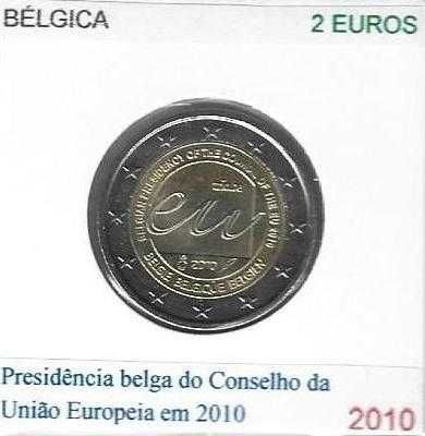 Bélgica - - - - - Moedas Comemorativas de 2 Euros