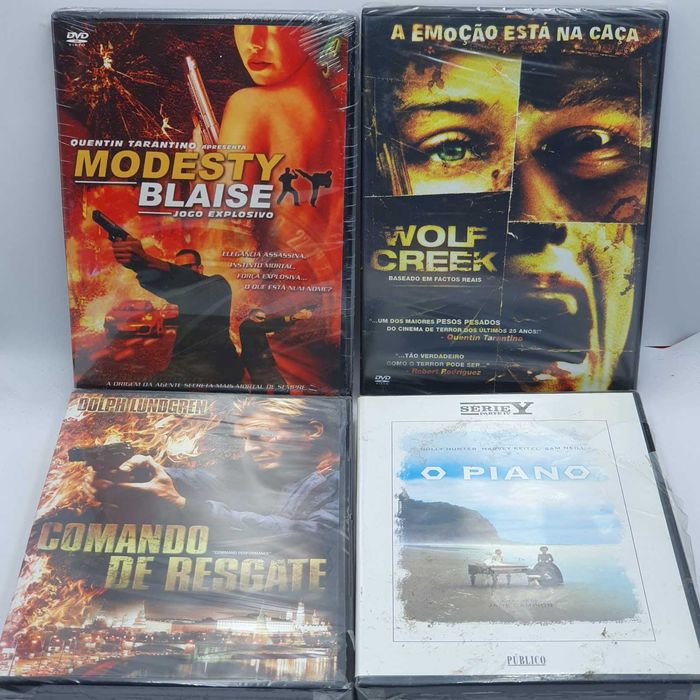 Lote 3/1 - Pack de 18 Filmes Novos e Selados em DVD - Ref. VI