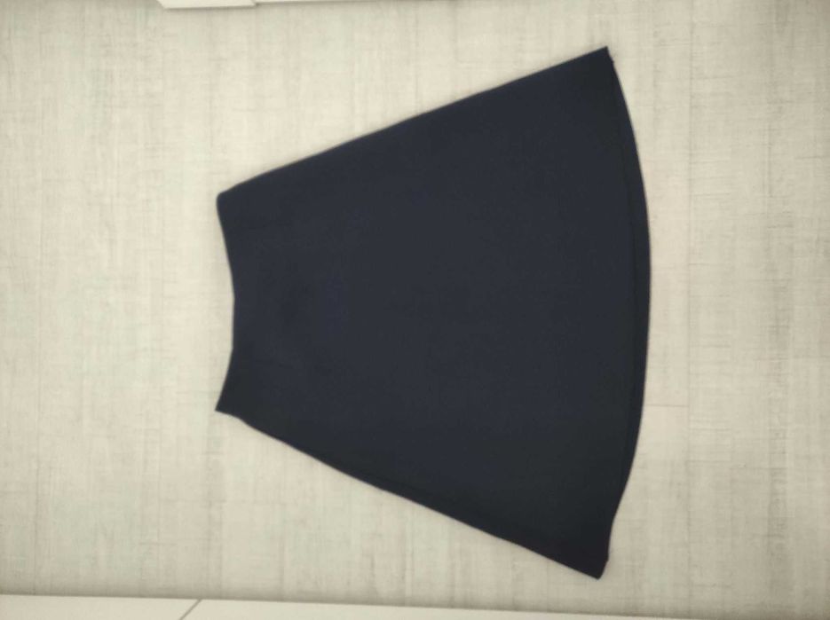 Spódniczka Everyday Wear Linia A granatowa rozmiar S 36 obcisła/slim