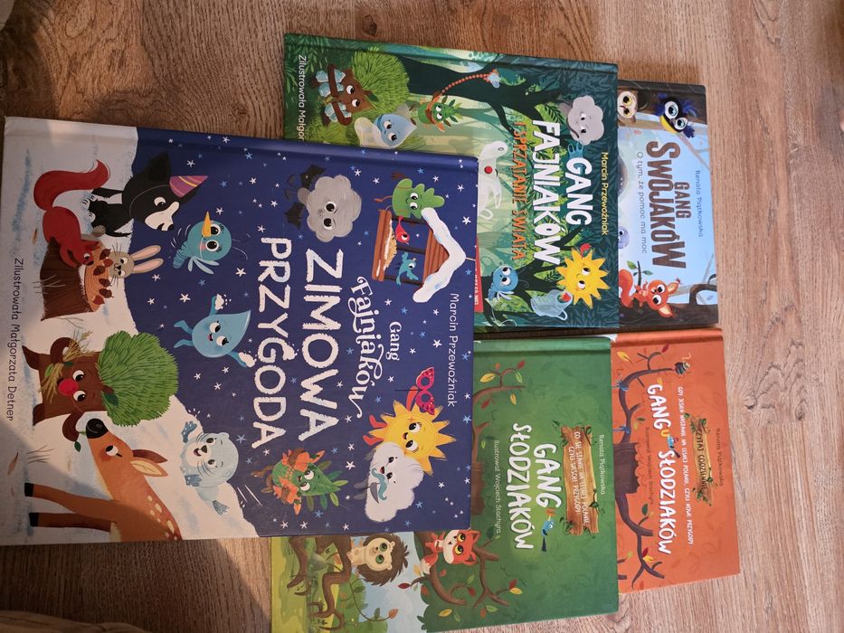 Gang Slodziakow i swiezakow  ksiazeczki dla dzieci