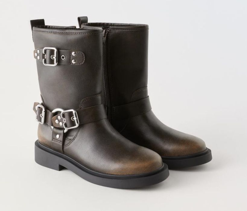 Zara Чоботи червики 22,9см