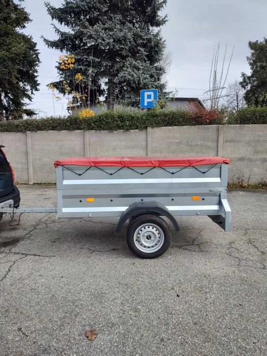 Przyczepka STEDELE WYSOKA przyczepka cała kompletna NOWA