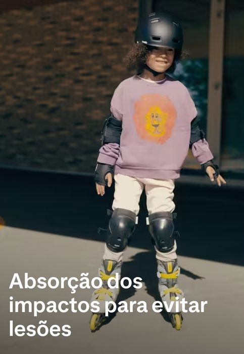 Kit de proteções para patins,skate