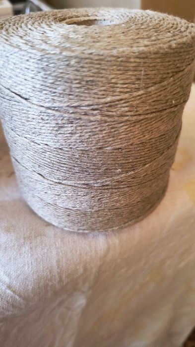 sznurek naturalny lniany ,  szpagat, dratwą 500 g