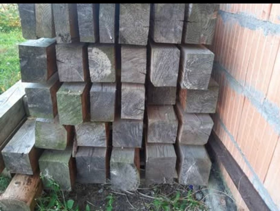 Belki, kantówki, modrzew