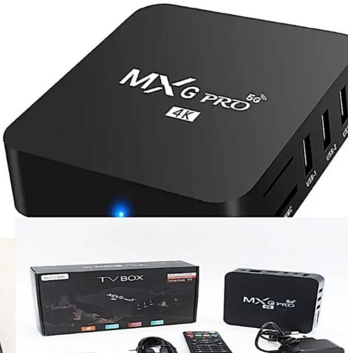 Новий оригінал Смарт приставка 4K Android 4GB/64GB WiFi для ТВ