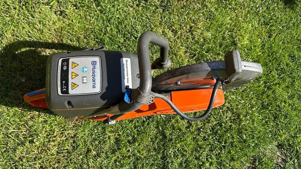 Piła do betonu spalinowa przecinarka Husqvarna K750 tarcza 300 mm