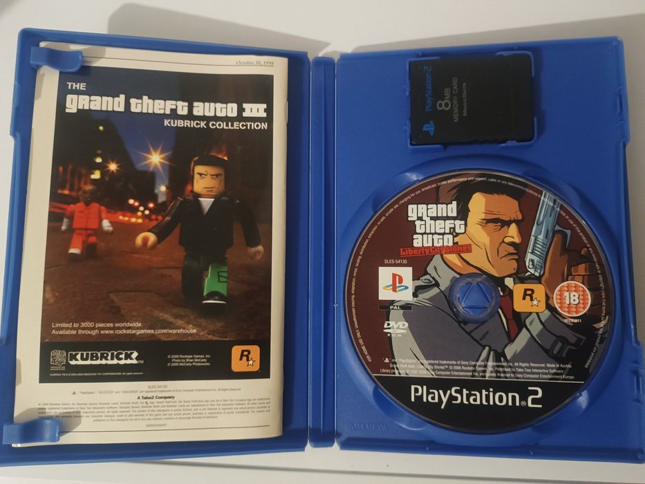 Mega Lote PlayStation 2– 35 Jogos (GTA, Sonic, Killzone) + 3 Memory Cards 8MB + Campainhas Buzz