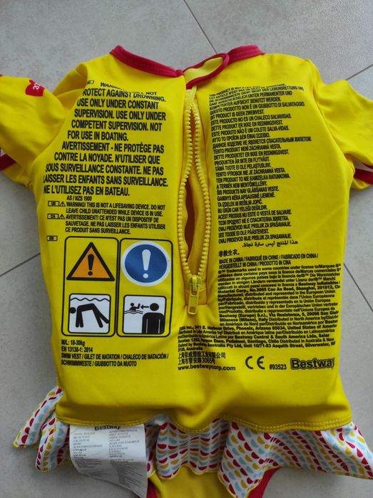 Fischer Price kamizelka nauka pływania basen strój kąpielowy bestway