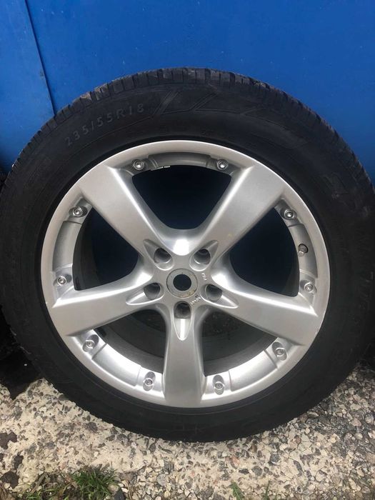 Диски R18 + резина в комплекиі в чудовому стані