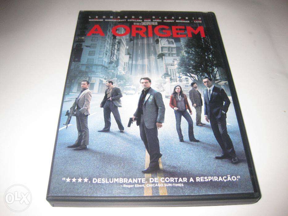 DVD "A Origem" com Leonardo DiCaprio/Novo!64585624590339120