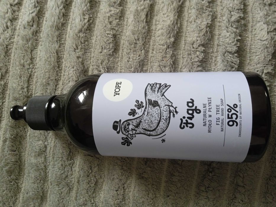 YOPE Delikatne Mydło w płynie Figa 500ml