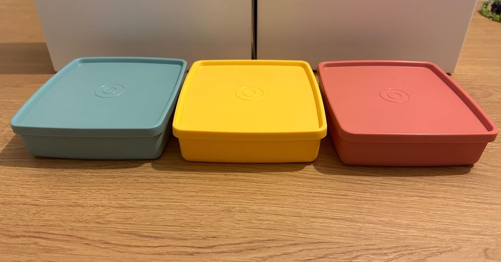 3 Caixas 350ml Tupperware