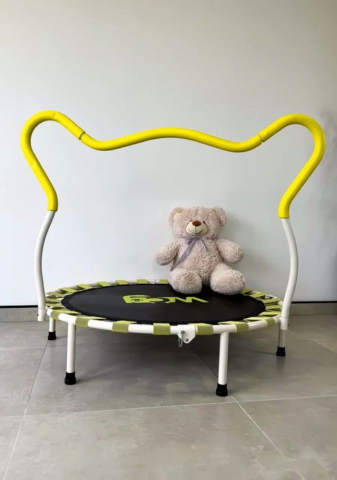 Дитячий Батут з ручкою Koala яскраво жовтий" сірий" зелений"