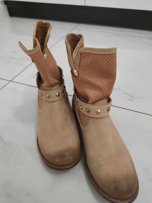 Skórzane botki Roberto Exclusive