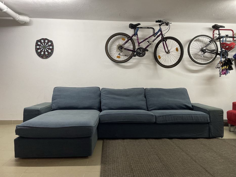 Sofá Kivik com chaise longue