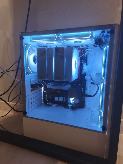 ИДЕАЛЬНЫЙ ПК АМ4 Ryz7 5700X+32gb ram