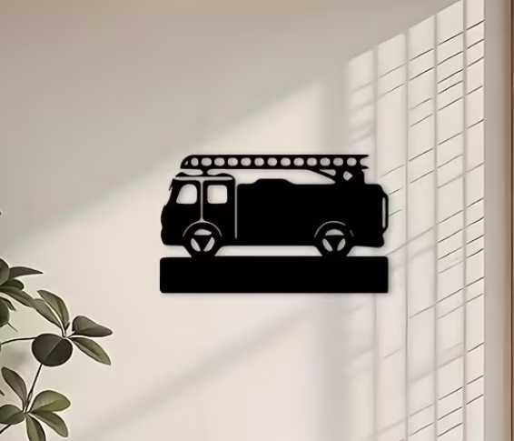 Nowa metalowa dekoracja wóz