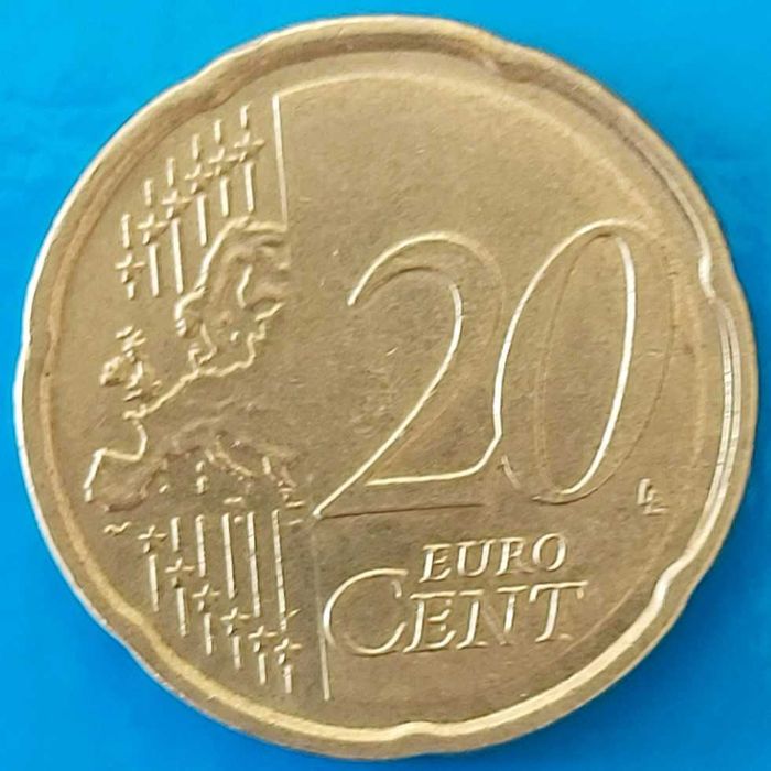 20 Cêntimos de 2015 Letra J da Alemanha