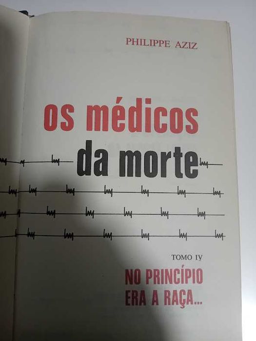 4 Livros os Médicos da Morte de Philippe Aziz