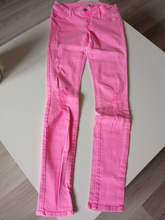 Bullhead młodzieżowe spodnie jeans r 170 elastyczne