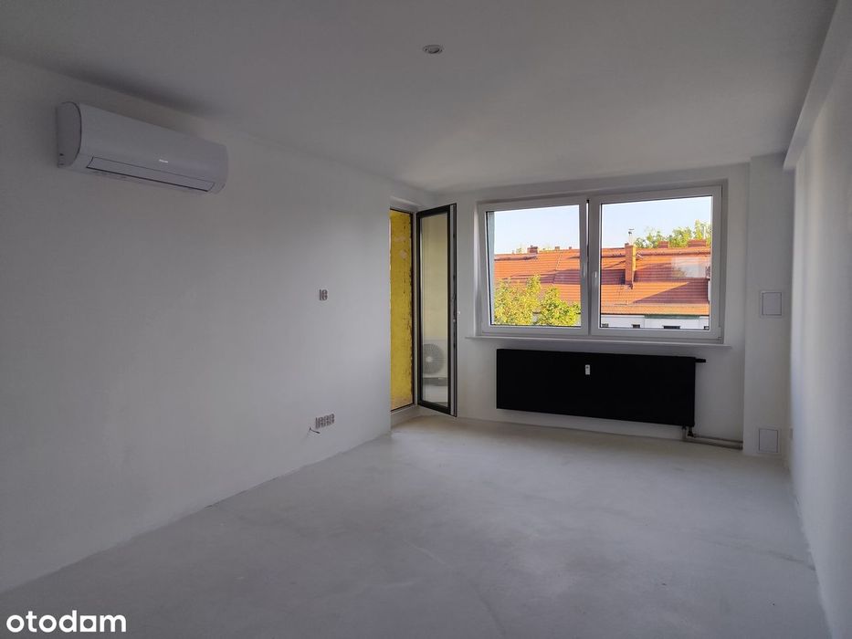 2 pokoje z balkonem, 51,6 m², miejskie, stan deweloperski BEZ PROWIZJI