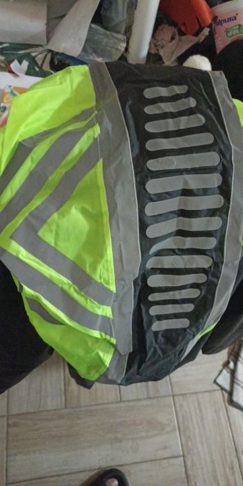 Capa Impermeável para Mochila com Faixa Reflexiva – Novo