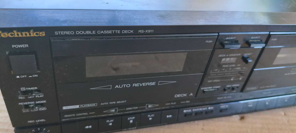Дека касетна Technics RS-X911 магнітофон