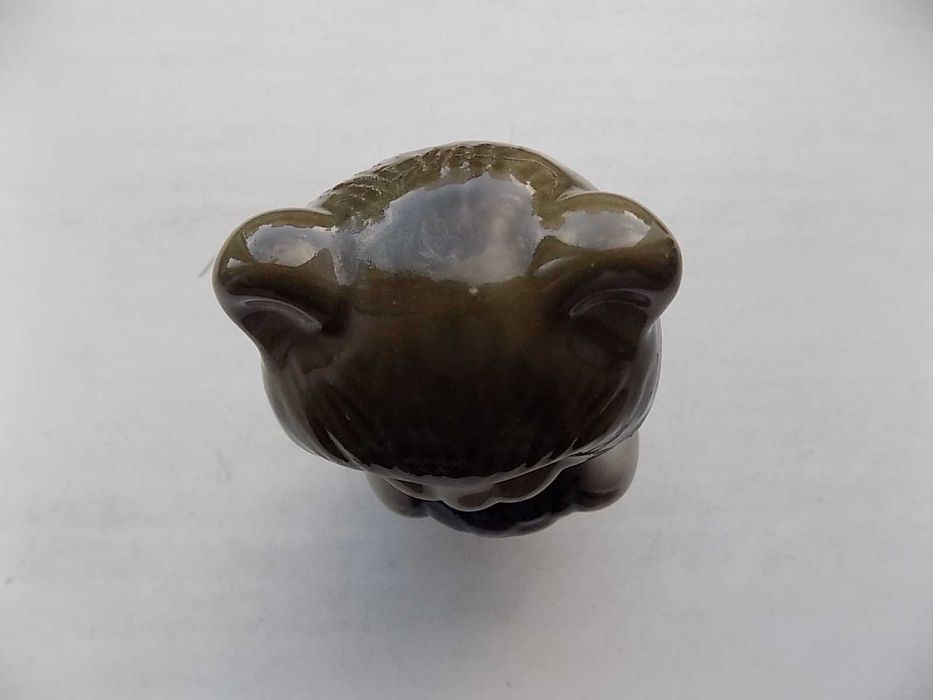 Статуэтка Котенок с мячом керамика ЛКСФ