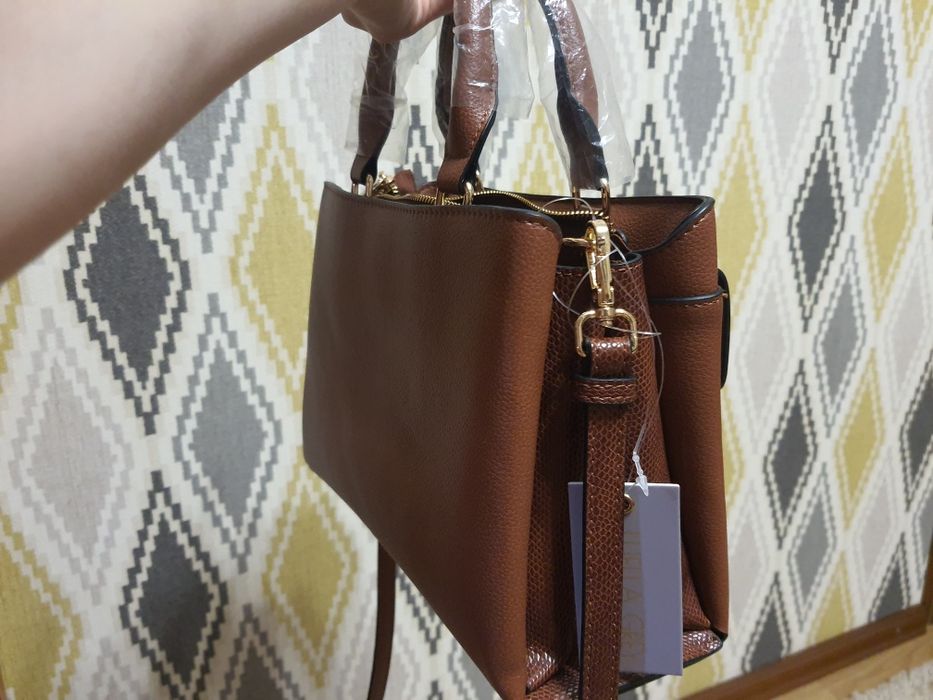 СУМКА Оригінал Luella Grey London  коричнева Cara  Tote