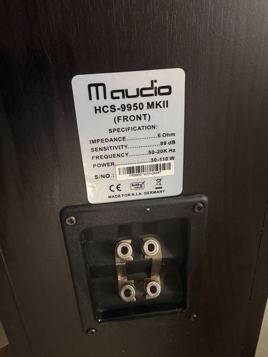 Zestaw kina domowego Onkio HT-R518 i M-Audio