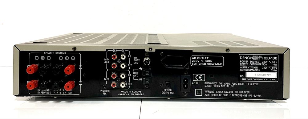 DENON RCD-100 Amplituner, CD Odtwarzacz, Audio HiFi