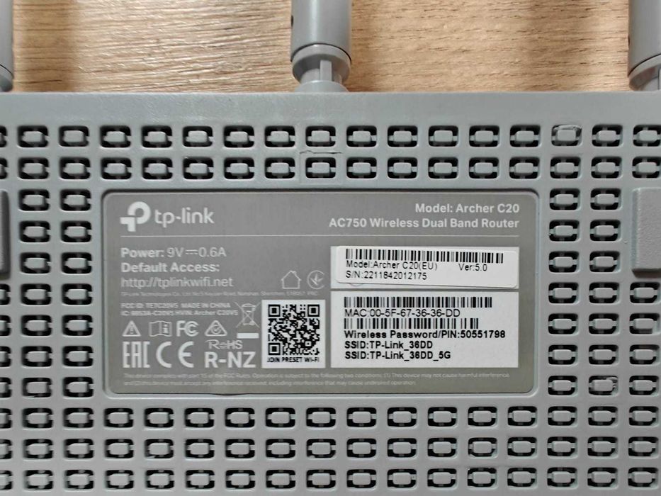 Router TP-Link Archer C20