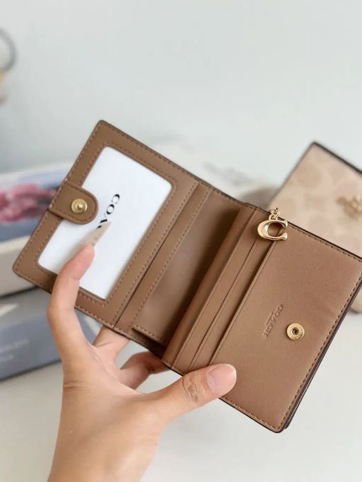 Жіночий гаманець COACH Snap wallet оригинал женский кошелек оригинал