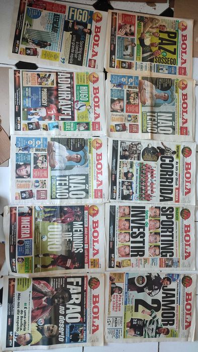 70 Jornais a Bola de 2001