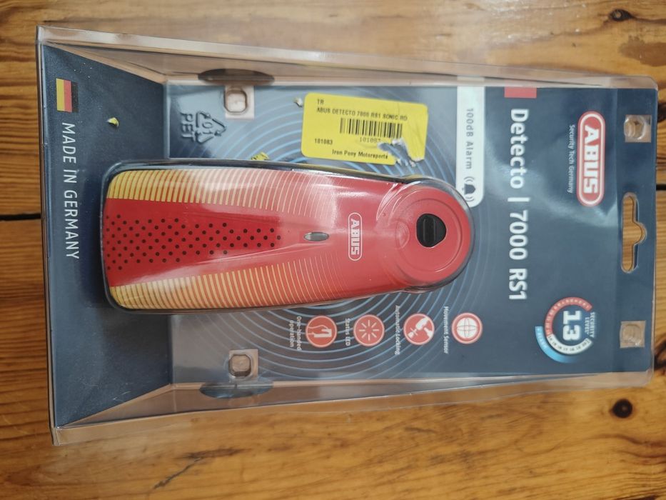 Мото замок abus detecto 7000 rs1 new