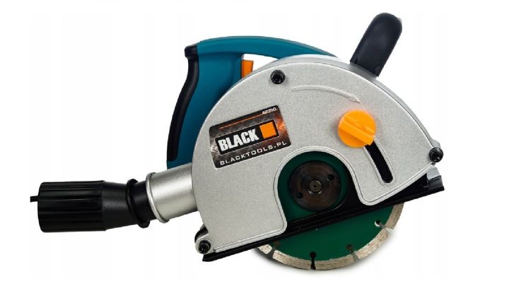 Bruzdownica Elektryczna 3150w +2 Tarcze Walizka