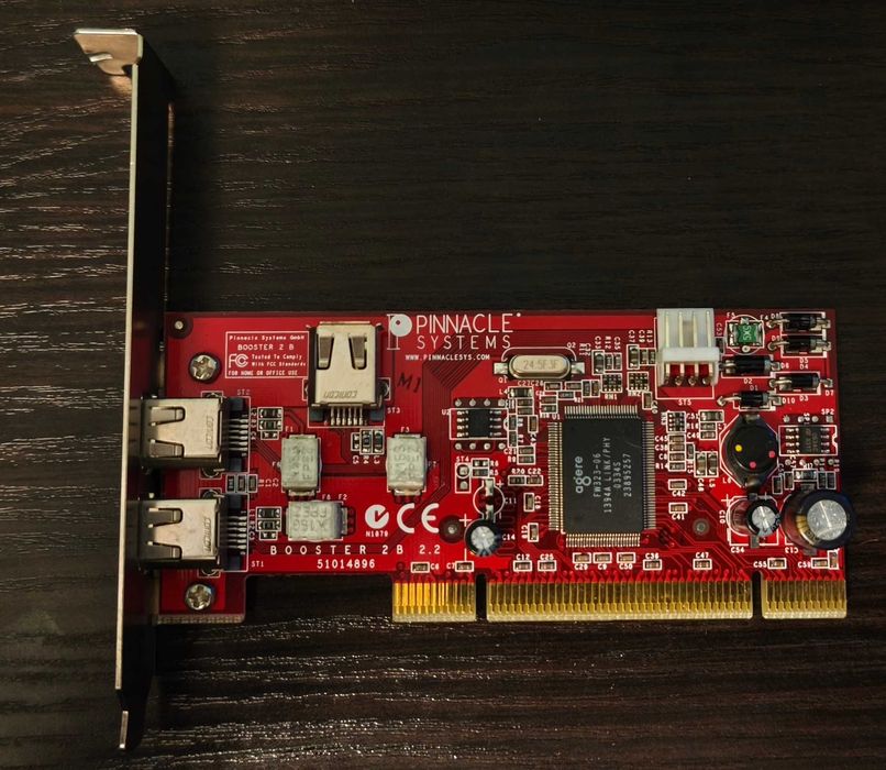 Kontroler PCI Firewire 1394 Pinnacle Systems Booster 2b v2.2