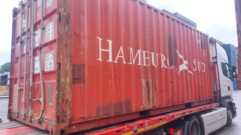 SPRZEDAM Używany kontener morski 20DV - OD RĘKI