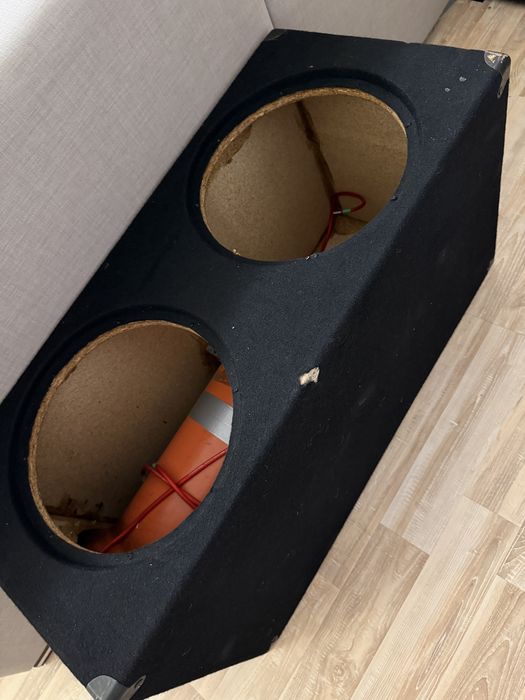 Короб под сабвуфер на 2 динамика