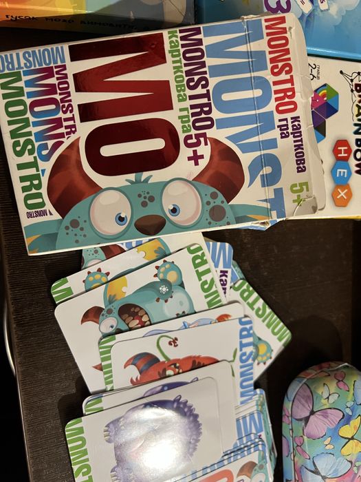 Настольні ігри дитячі 5+, 6+ і далі