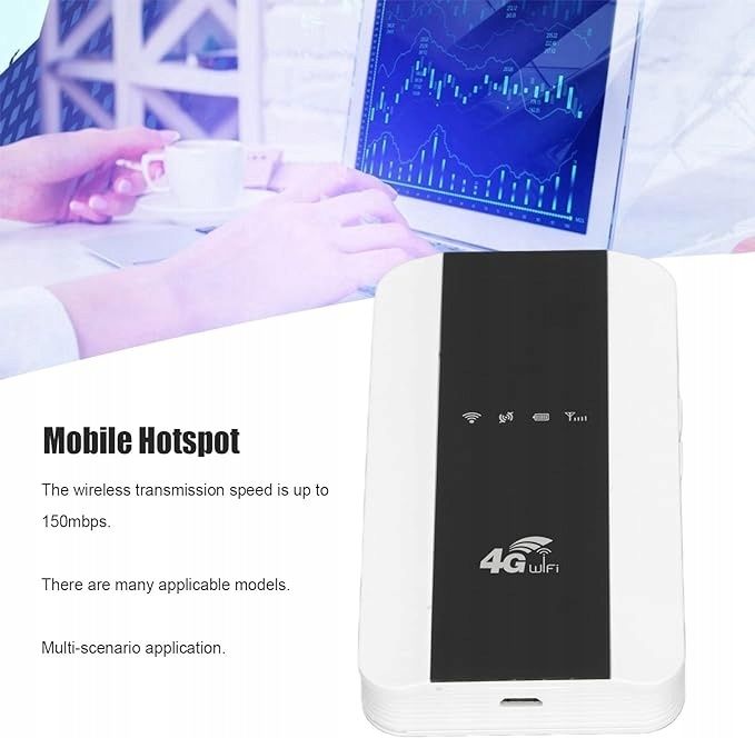 Router mobilny przenośny 4g wifi m10-e na kartę sim