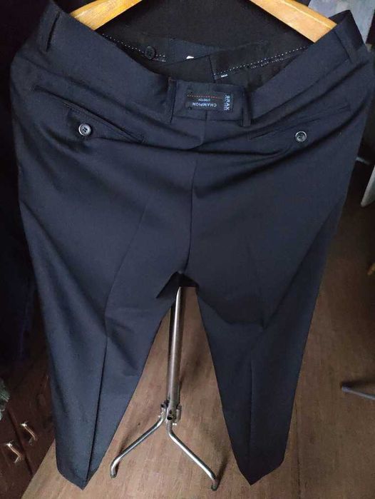 Джинсы брюки Brax Eric wool trousers Germany w33 stretch navy.