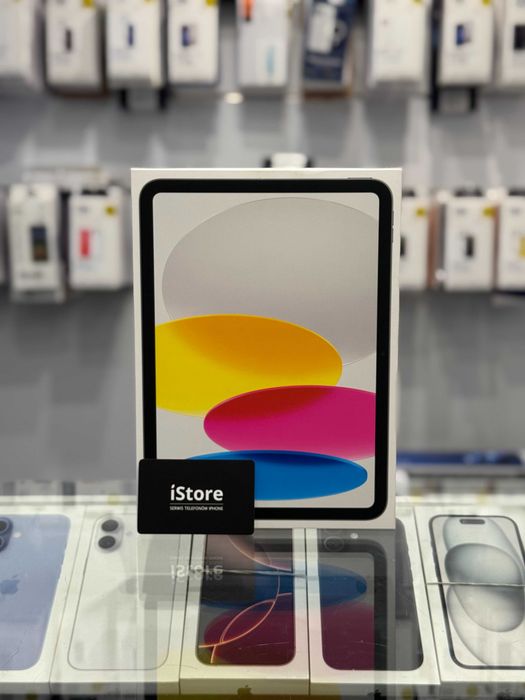 Apple iPad 11 gen. Silver (A16 czip) Wi-Fi • 128 GB • GWARANCJA • raty