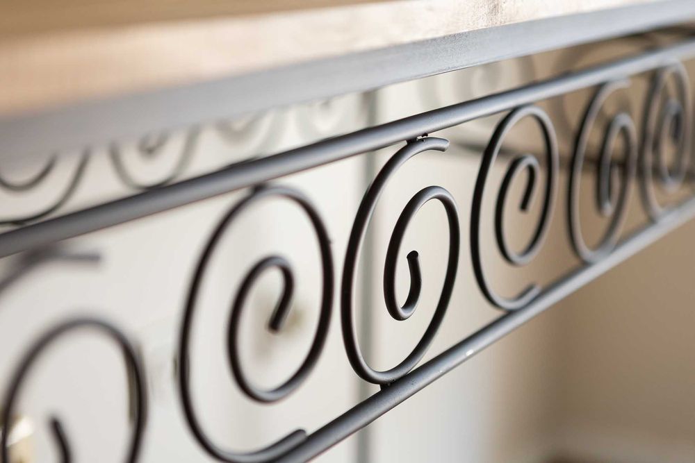 Conjunto consola e espelho